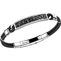 Bracciale Zancan Uomo Gotik in Argento EXB808-N - EXB808-N